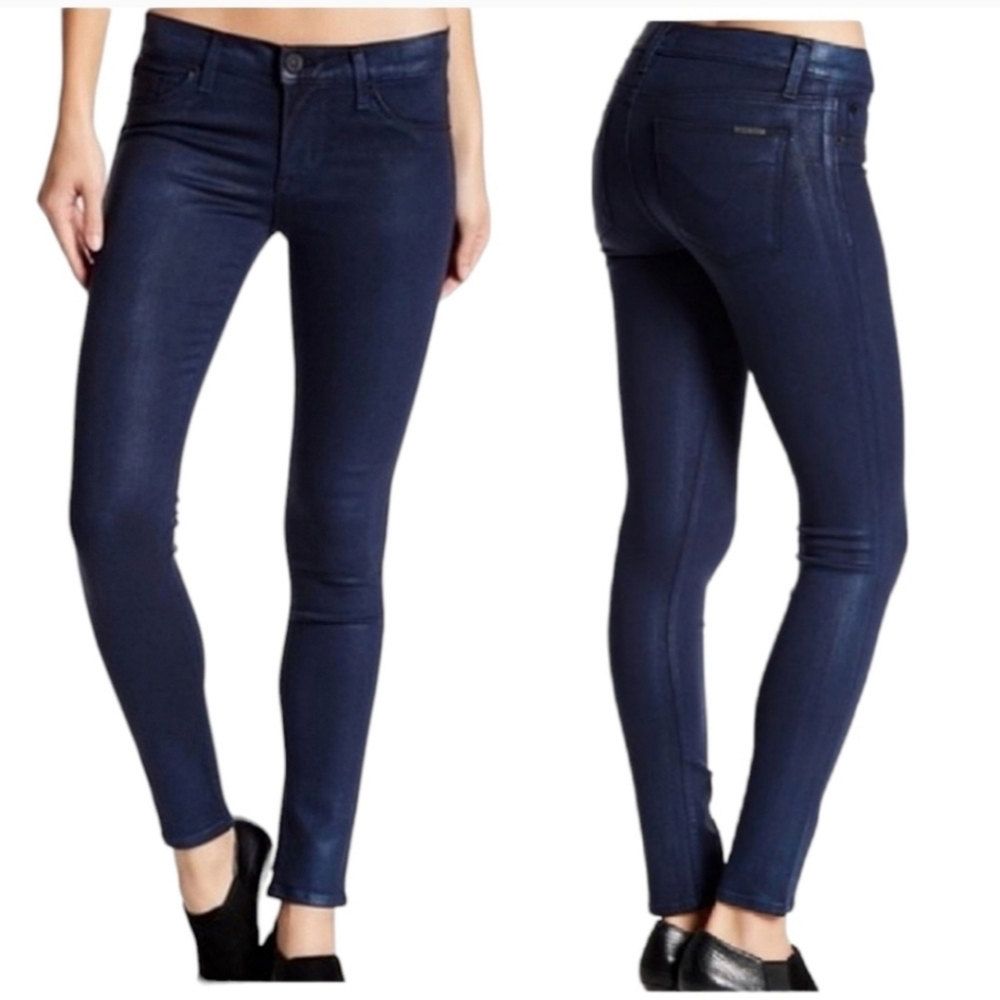 Hudson Jeans Coated Skinny Jeans Sz 29